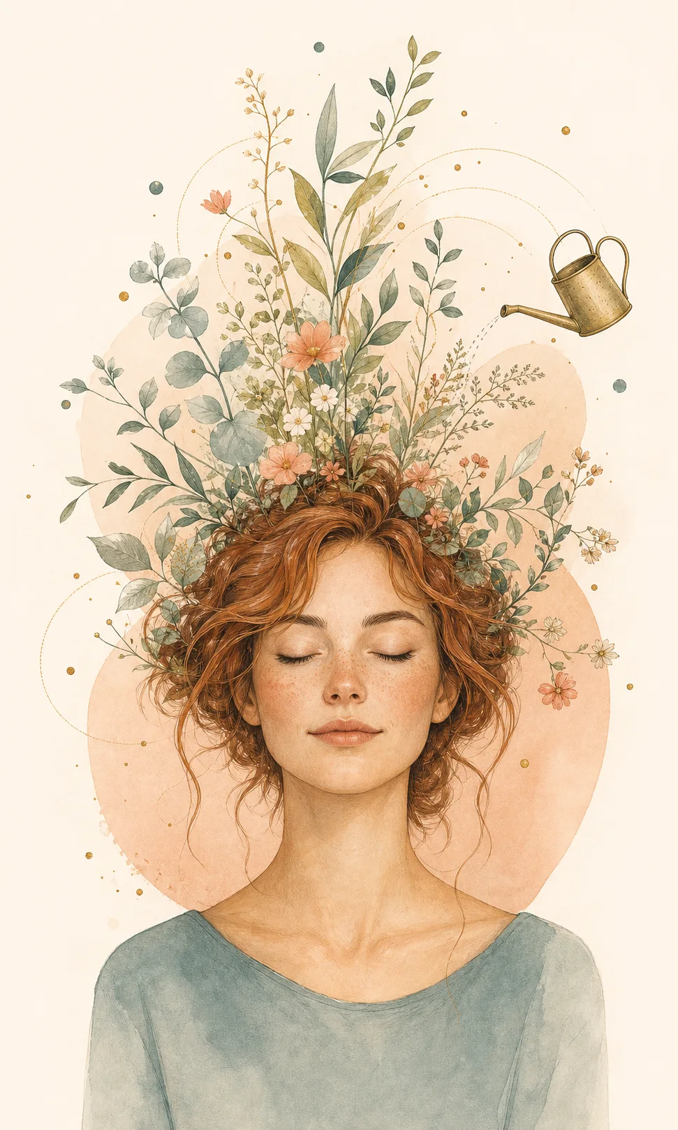 Somatic therapy healing outcomes illustration